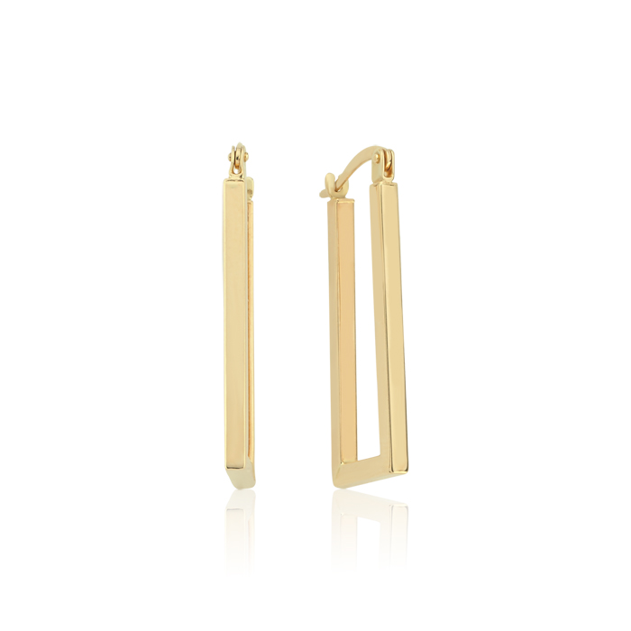 Dikdörtgen Küpe - Ador