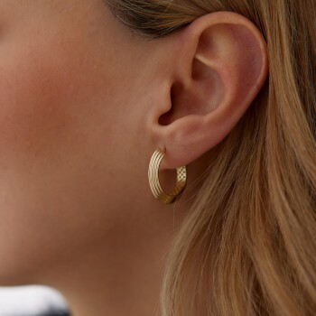 Disk Küpe - Rayna (1)