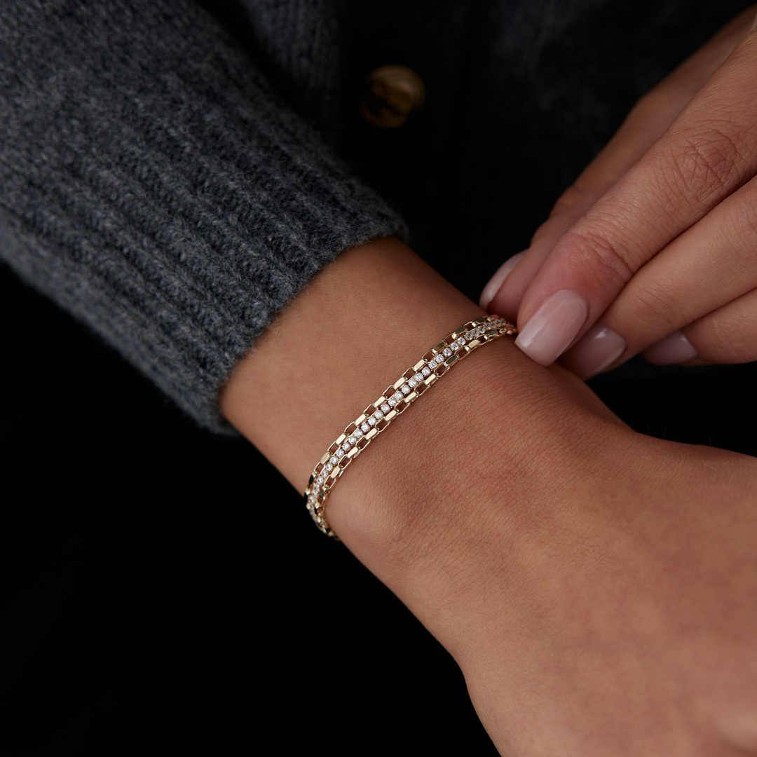 Doç Zincir Su Yolu Bileklik - 1