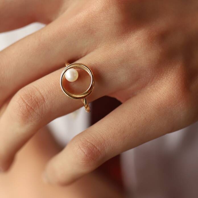 Dönence İnci Yüzük - 2