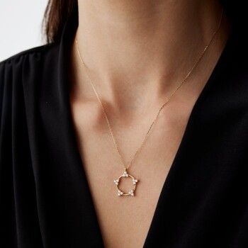 Döngü Tohum Kolye - Rayna