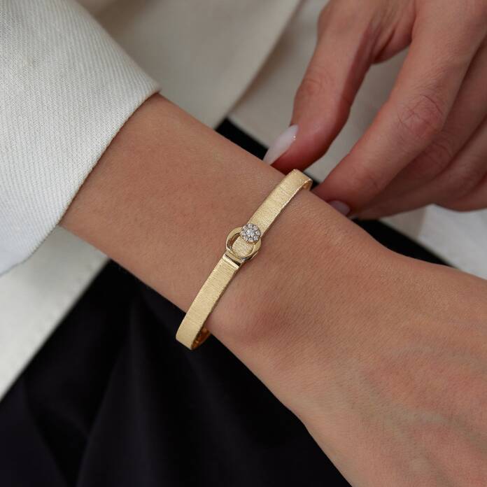 Dora Çiçekli Kelepçe - 1