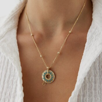 Dorica Zincirli Burç Kolye - Özkonak