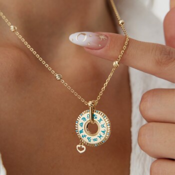 Dorica Zincirli Burç Kolye - Özkonak (1)