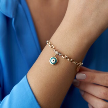 Doricalı Göz Charm Bileklik - Özer