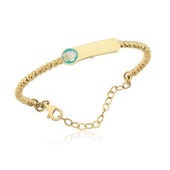 Doricalı Kuzu Plaka Çocuk Kelepçesi - Melike