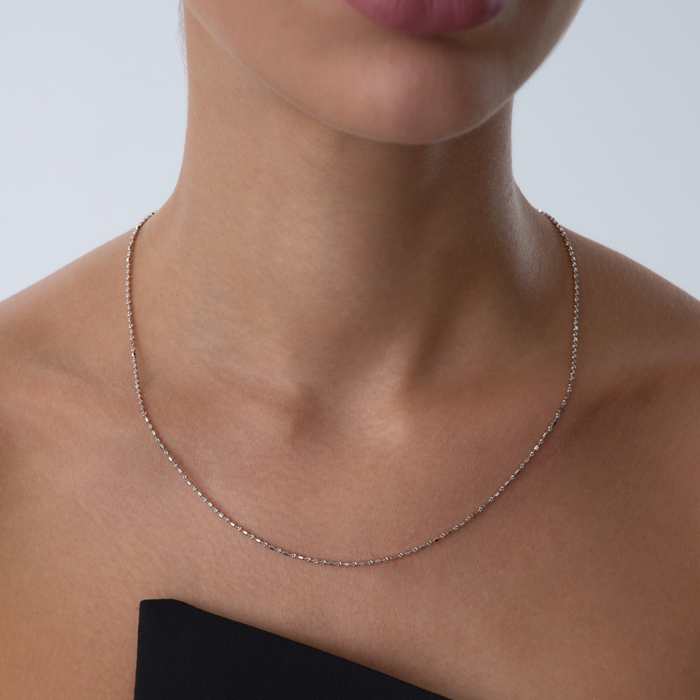 Doricalı Örüntü Zincir Kolye - Zincir İş