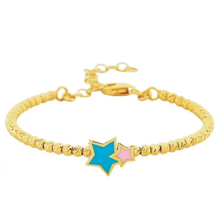 Dorikalı Çift Yıldız Çocuk Kelepçesi - 1