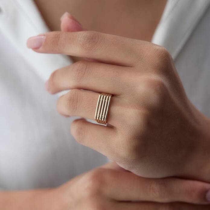 Dört Sıra Kaburga Yüzük - 1