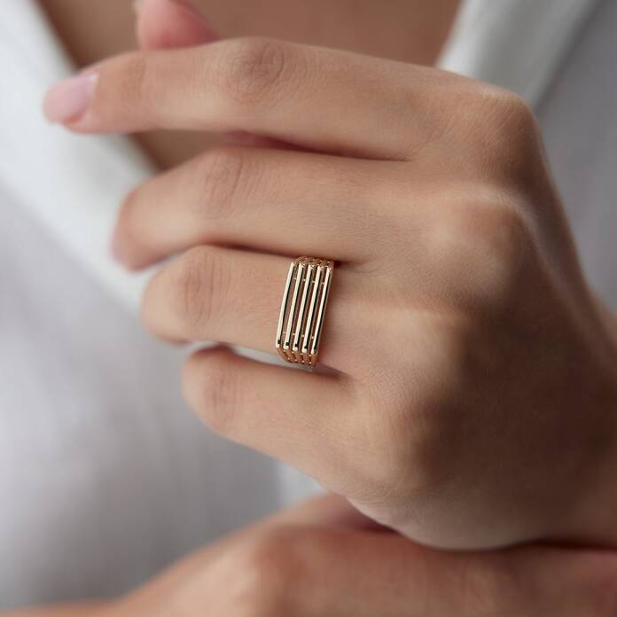 Dört Sıra Kaburga Yüzük - 2