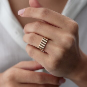 Dört Sıra Kaburga Yüzük - 3