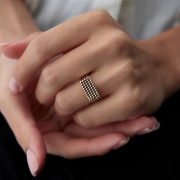 Dört Sıra Kaburga Yüzük - 4