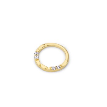 Dörtlü Taş Helix Piercing - Alen