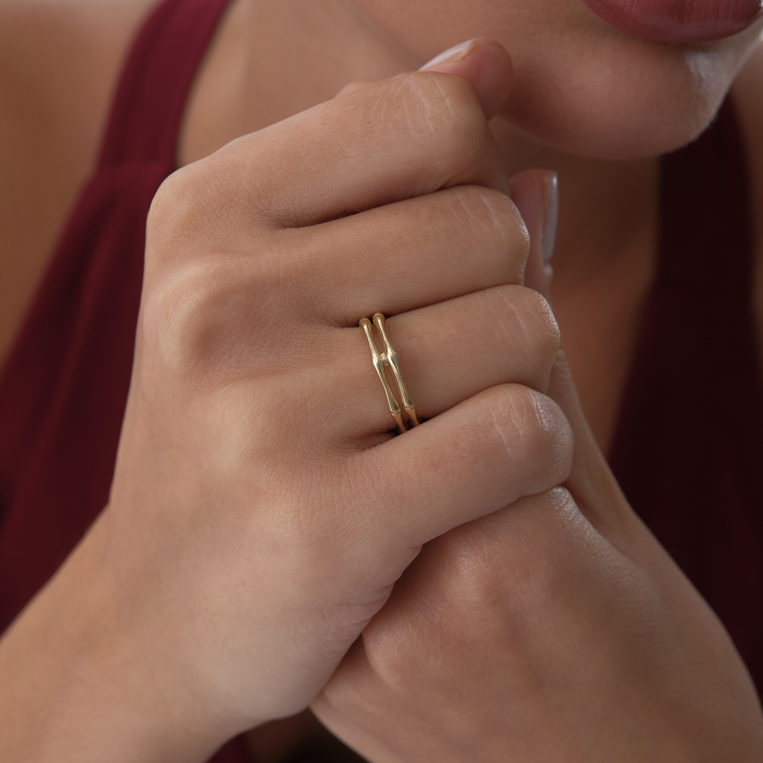 Double Bone Yüzük - 2