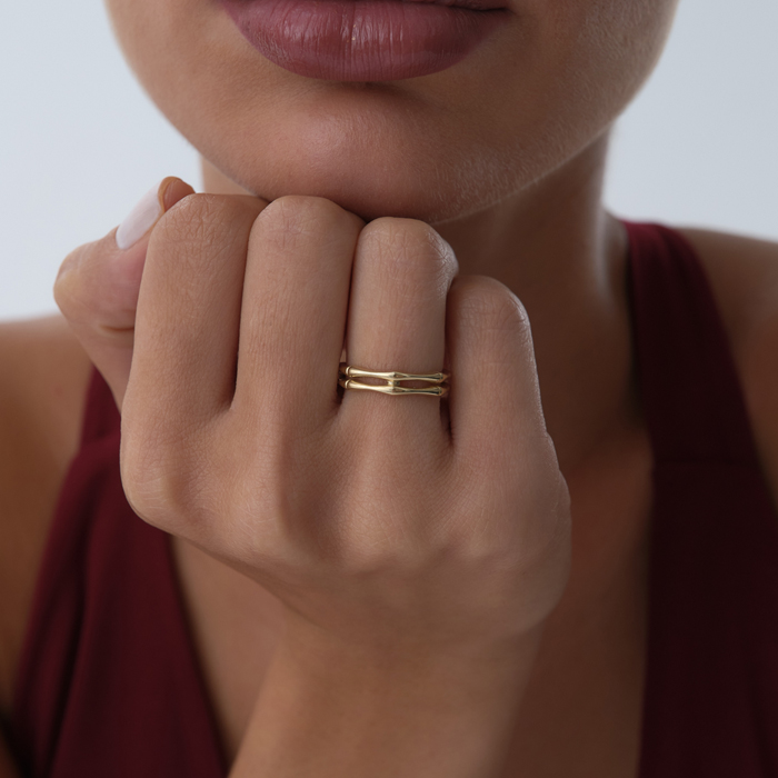 Double Bone Yüzük - Gökhan Bera