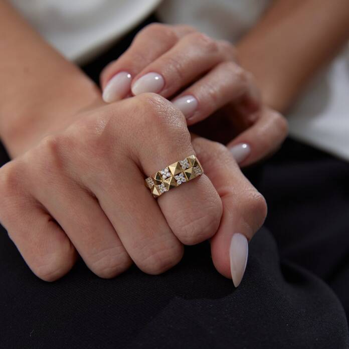 Double Chocolate Stone Yüzük - 1