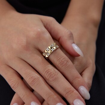 Double Chocolate Stone Yüzük - 3