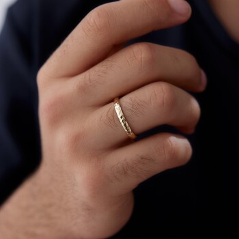 Dövme Erkek Alyans - Tülay Alyans