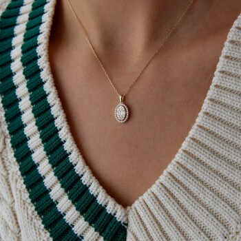 Dream Elips Kolye - Rayna (1)