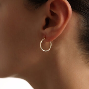 Dreamy Kalemli Halka Küpe - Koçak