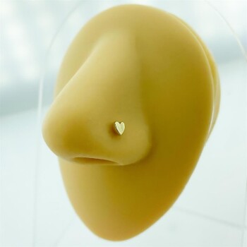 Düz Kalp Altın Hızma - Dianora (1)