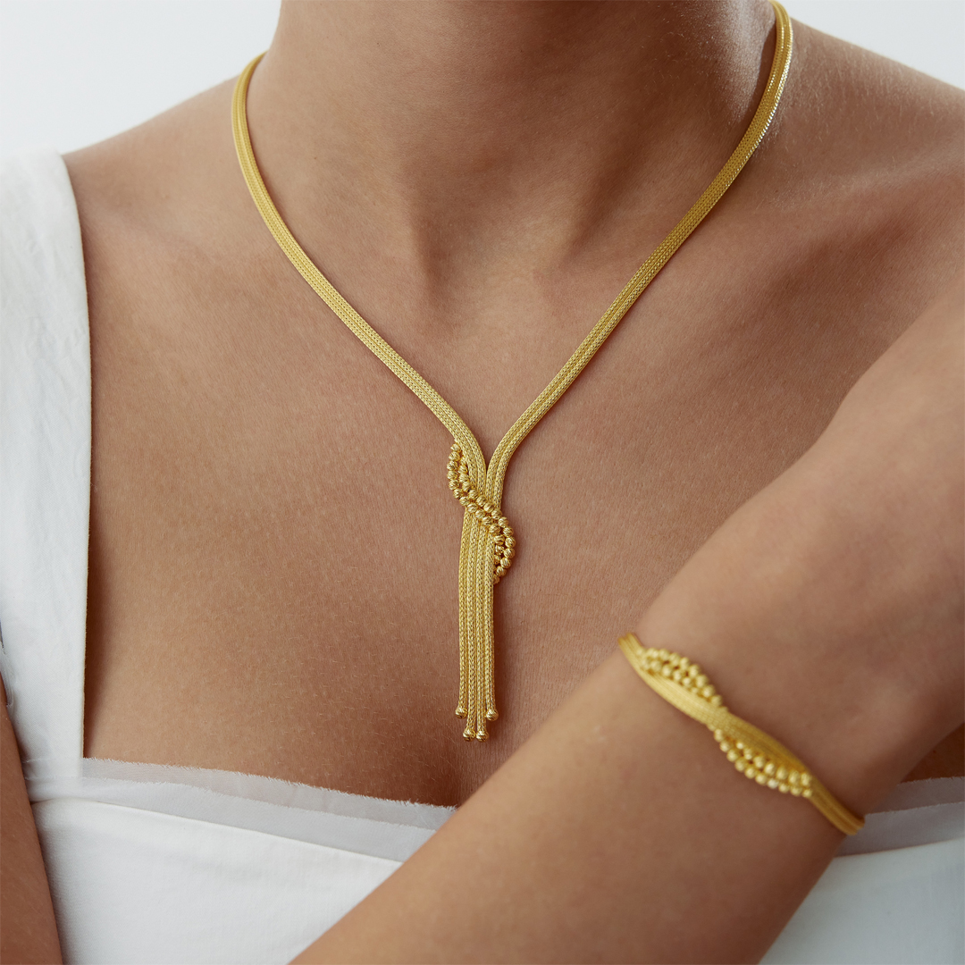 Düz Örgü Dorica Set - 4