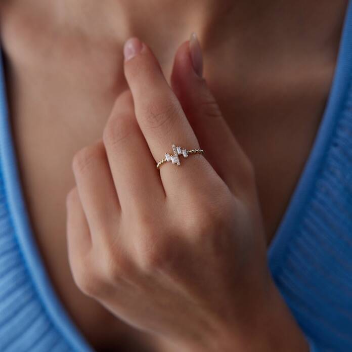 Düzensiz Baget Yüzük - 1