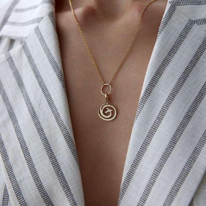 Ejderha Charm Kolye - Alen