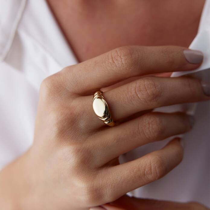 Elips Şovalye Yüzük - 1