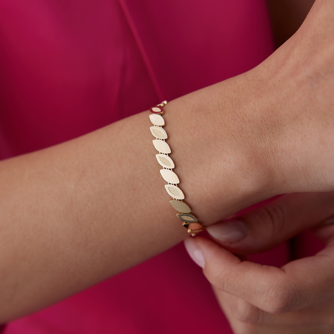 Elips Yaprak Bileklik - 2