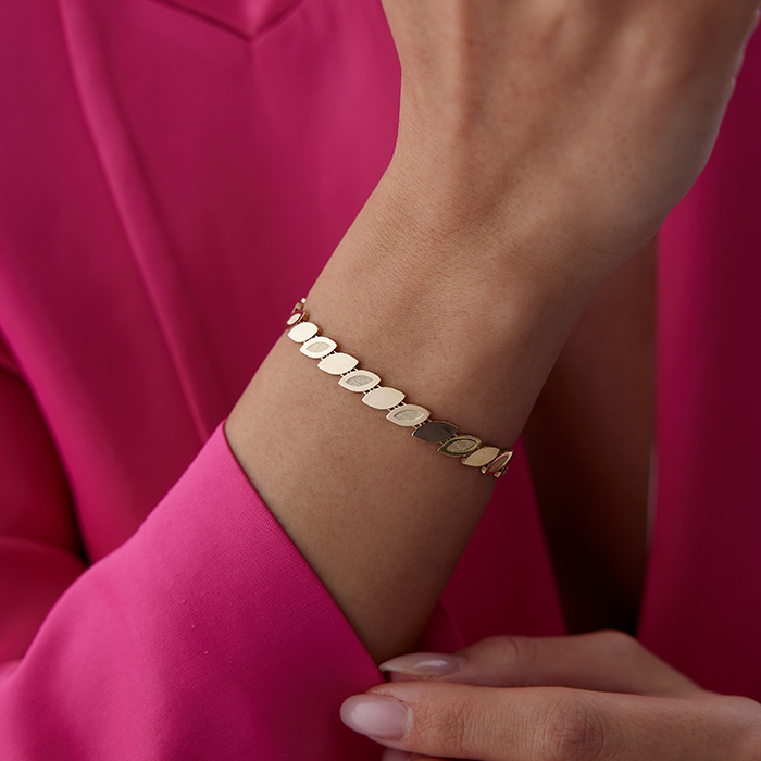 Elips Yaprak Bileklik - 4