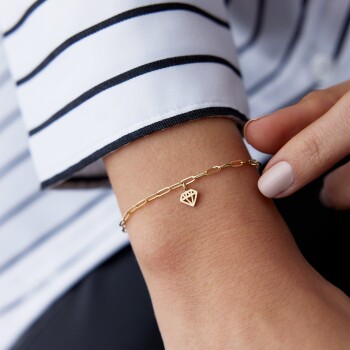 Elmas Charm Bileklik - Alen