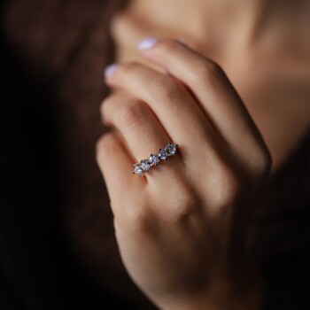 Eternal Five Beştaş Yüzük - Oragold Orhan (1)