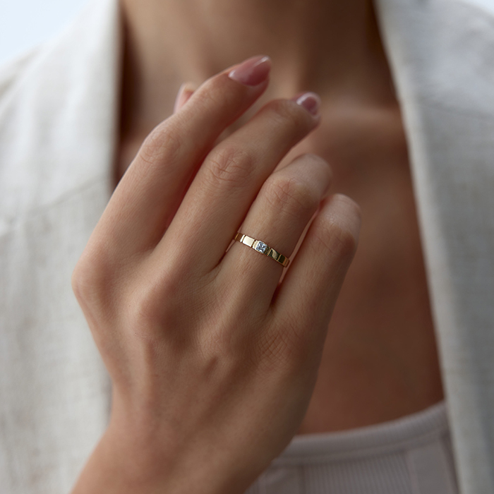 Eternal Gleam Stone Yüzük - Mazi