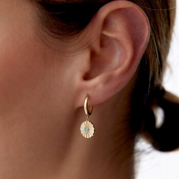 Firuze Yelpaze Küpe - Rayna