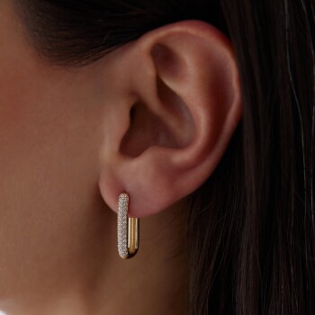 Fit Taşlı Ataç Küpe - Rayna (1)