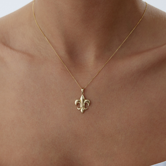 Fleur De Lis Kolye - 1