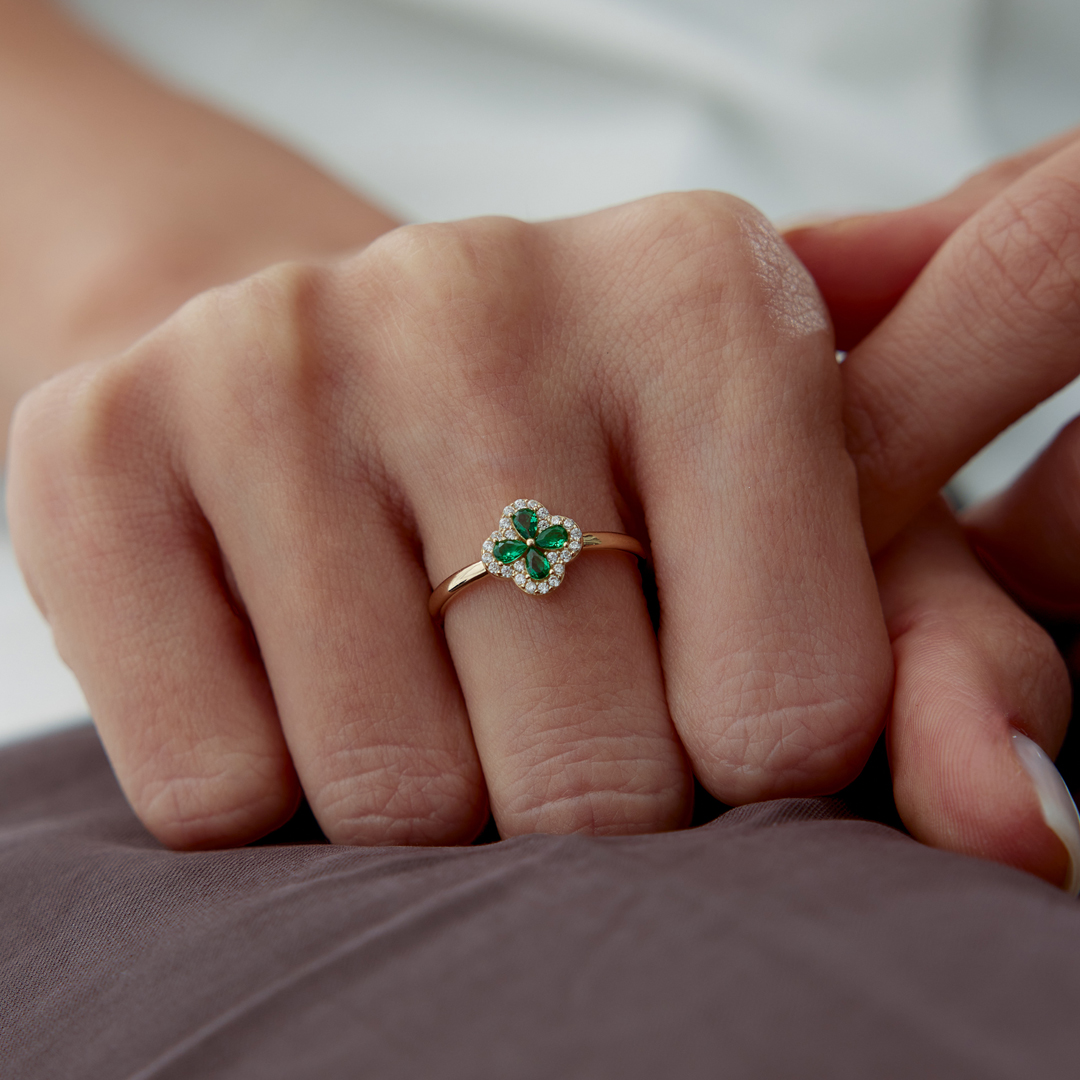 Flora Gem Yüzük - 1