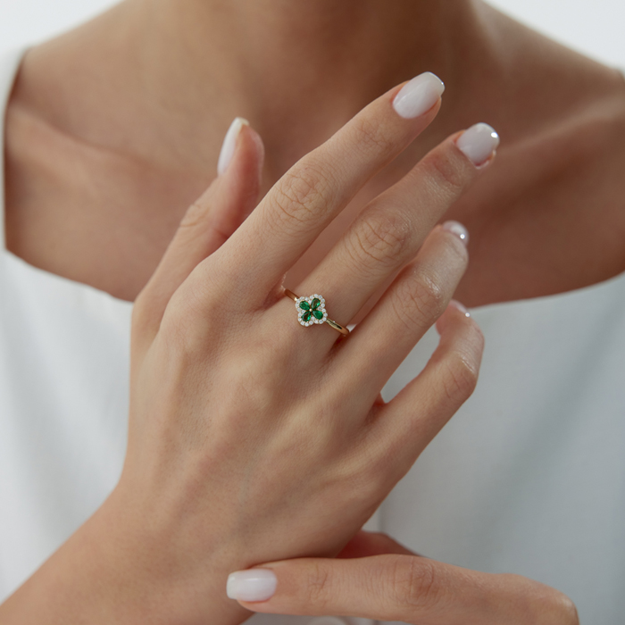 Flora Gem Yüzük - 2