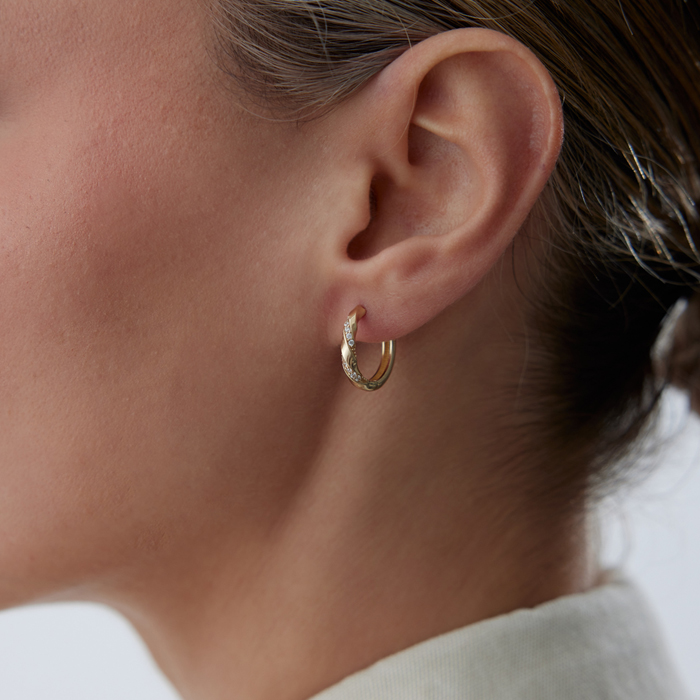 Flora Loop Küpe - Rayna