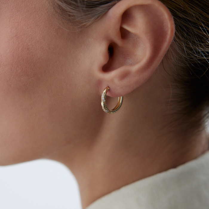 Flora Loop Küpe - Rayna (1)