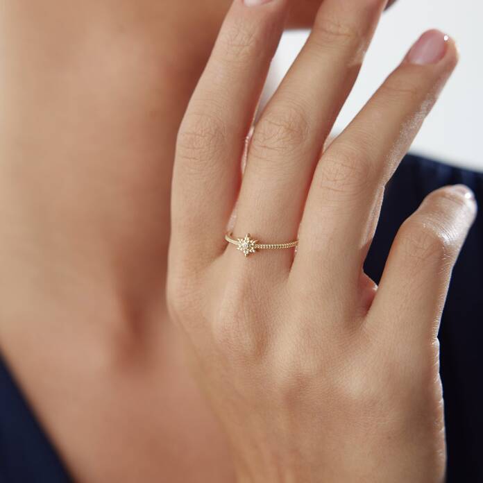 Floral Tomurcuk Yüzük - 2