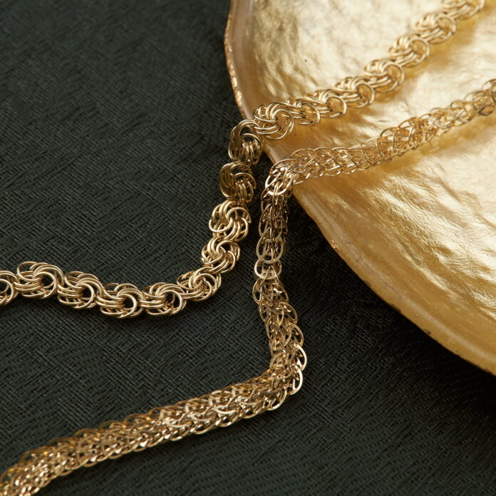 Flow Örgü Altın Bileklik - 1