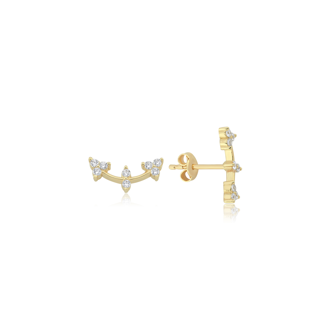 Flower Yay Küpe - 1