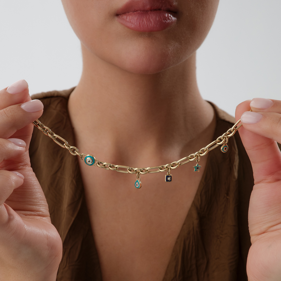 Colourful Charm Altın Bileklik - 2