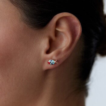 Fortuna Balık Küpe - Rayna