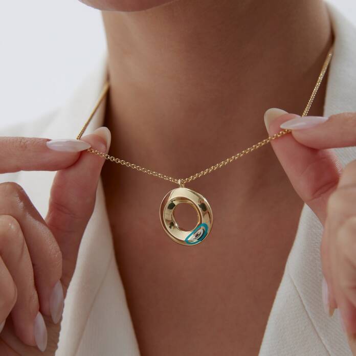 Fortuna Daire Kolye - 1