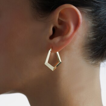 Geometrik Küpe - Ador