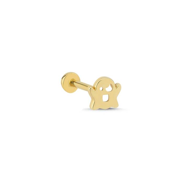 Ghost Tragus Piercing - 1