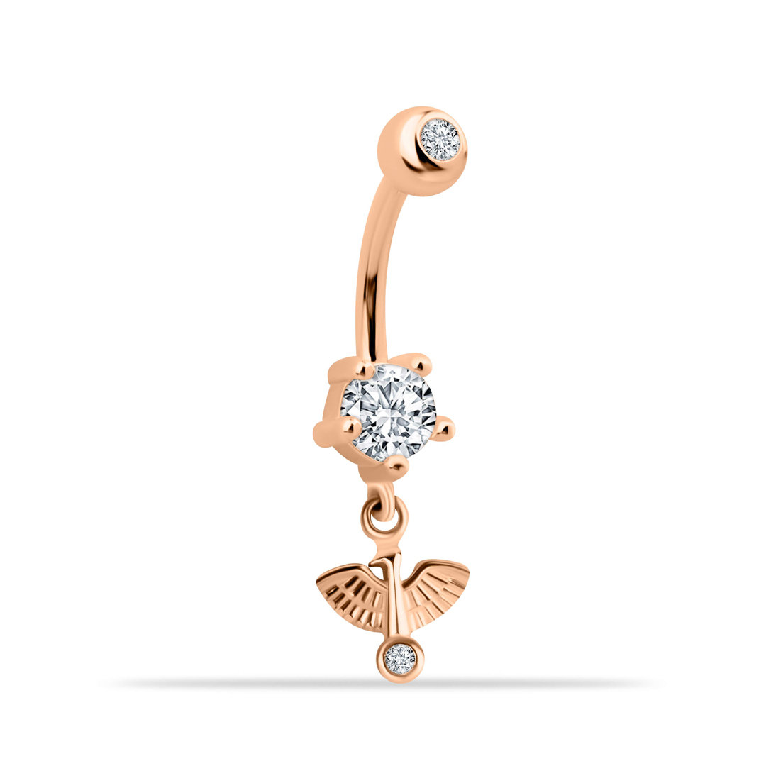 Glam Aura Göbek Piercing - 1